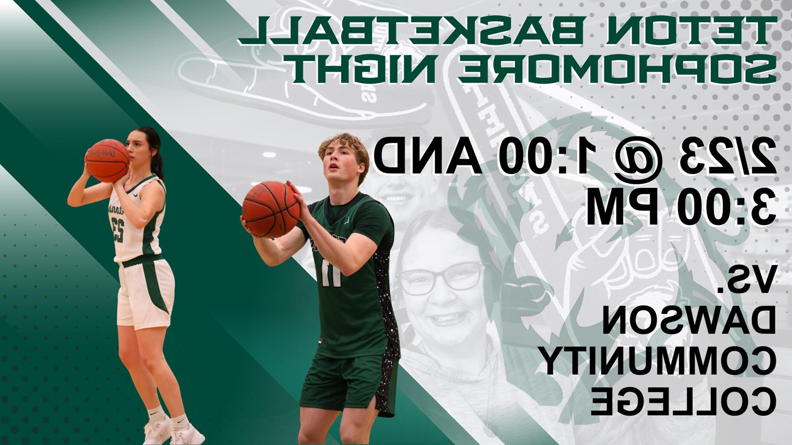 Teton Basketball Sophomore Night vs Dawson Community College - image